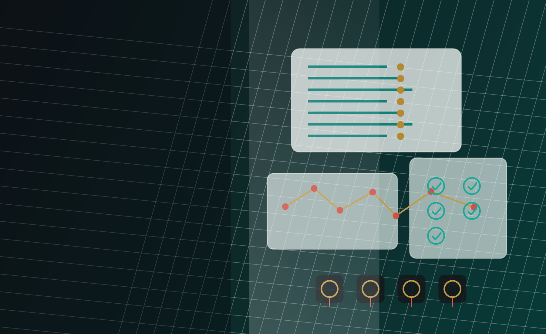 Governance dashboard illustration